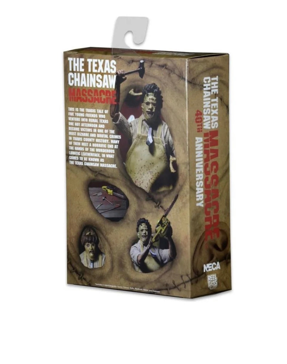 TEXAS CHAINSAW MASSACRE LEATHERFACE 7” ACTION FIGURE