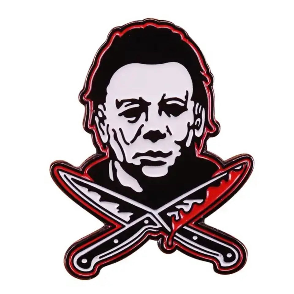 MICHAEL MYERS ENAMEL PIN