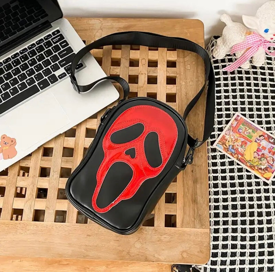 GHOSTFACE RED SIDE BAG