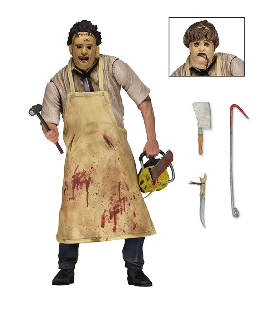 TEXAS CHAINSAW MASSACRE LEATHERFACE 7” ACTION FIGURE