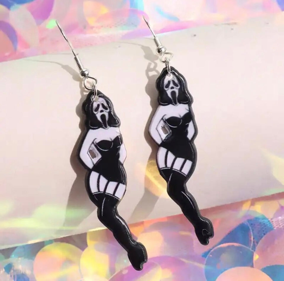 GHOSTFACE EARRINGS