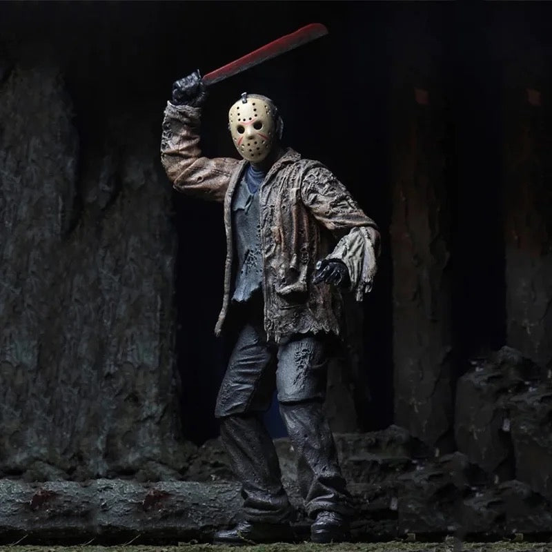 FREDDY VS JASON- JASON VOORHEES ACTION FIGURE 7”