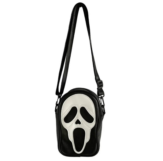 GHOSTFACE BLACK SIDE BAG