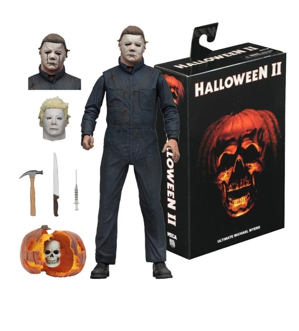 HALLOWEEN 2 MICHAEL MYERS ACTION FIGURE 7”