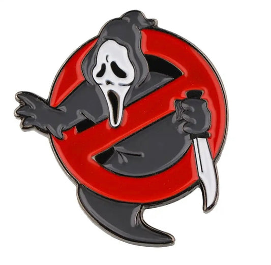 GHOSTFACE-BUSTER ENAMEL PIN