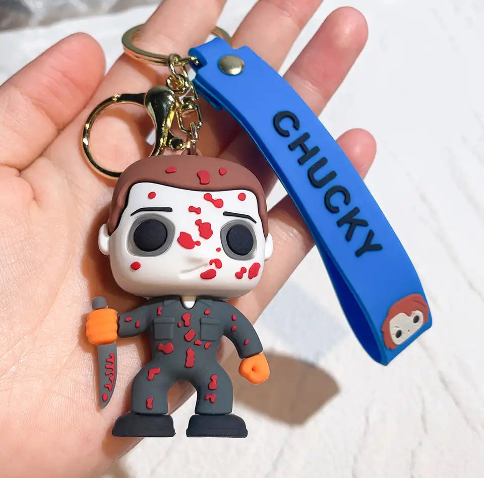 BLOODY MICHAEL MYERS KEYRING