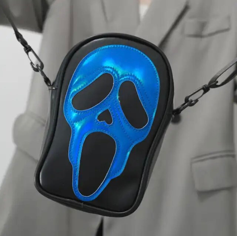 GHOSTFACE BLUE SIDE BAG