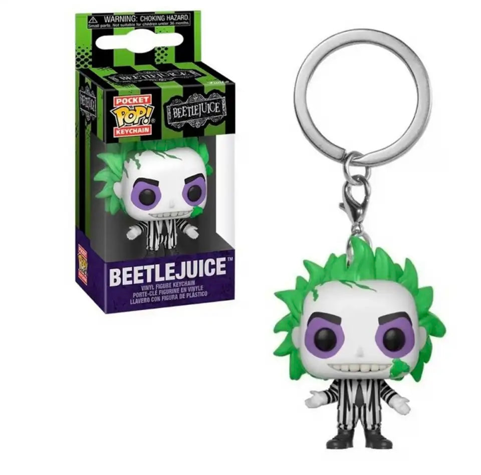 BEETLEJUICE KEYRING