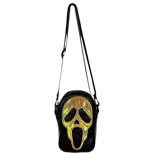 GHOSTFACE GOLD SIDE BAG