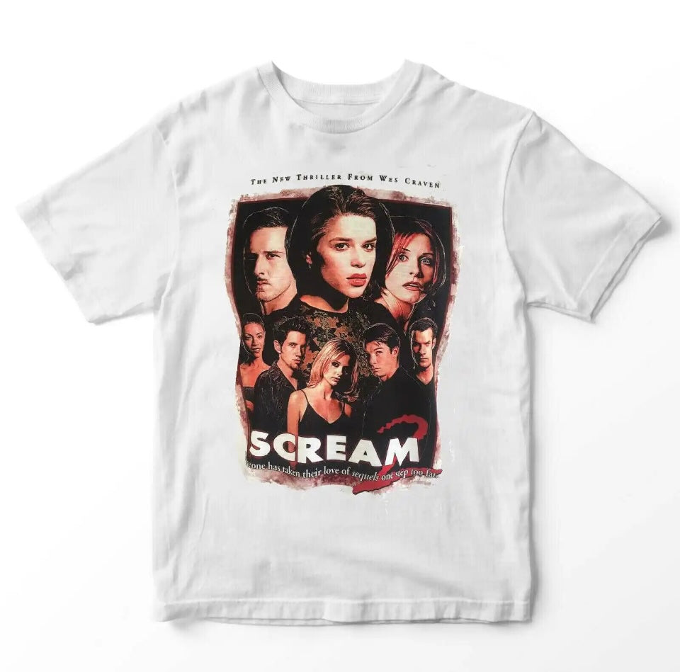 SCREAM 2 POSTER T-SHIRT