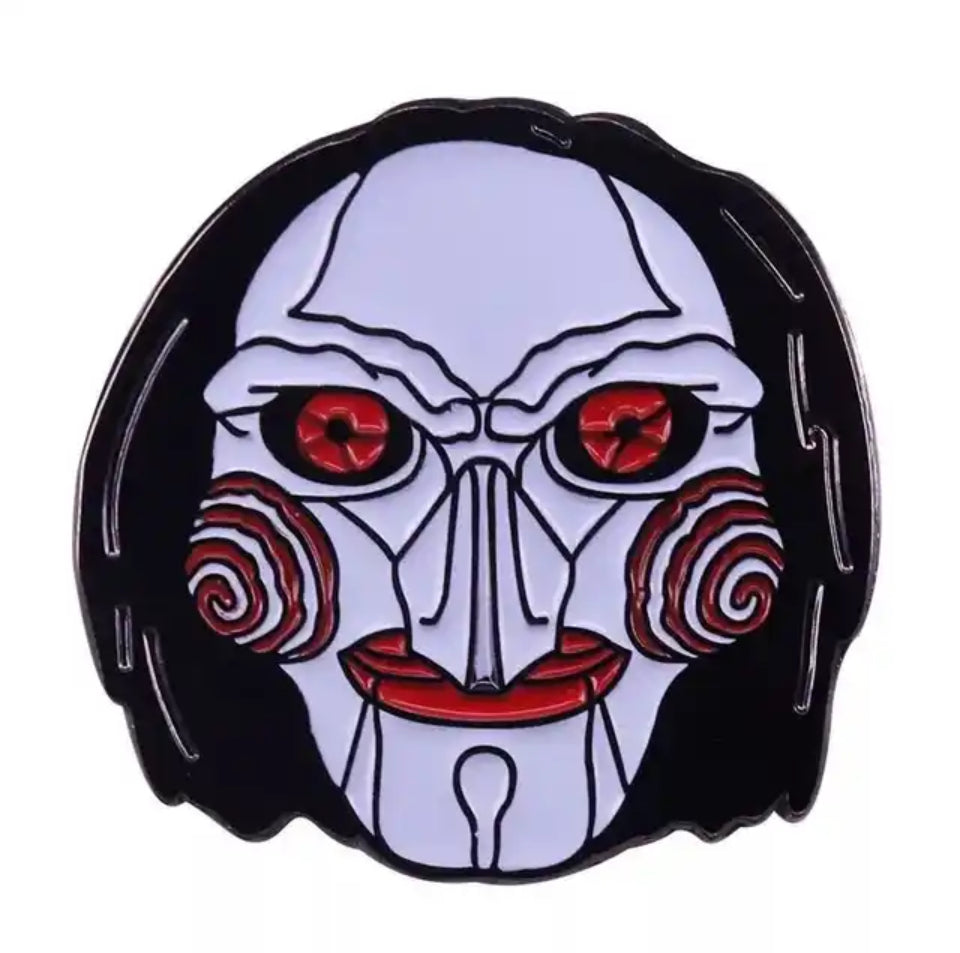 JIGSAW ENAMEL PIN