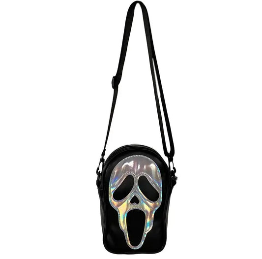 GHOSTFACE SILVER SIDE BAG