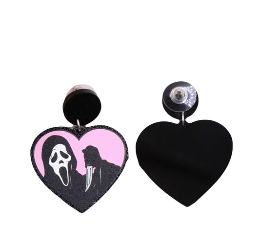 GHOSTFACE EARRINGS