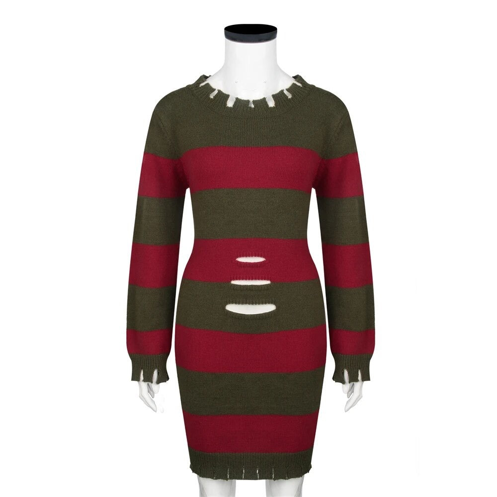 FREDDY KRUEGER SWEATER DRESS