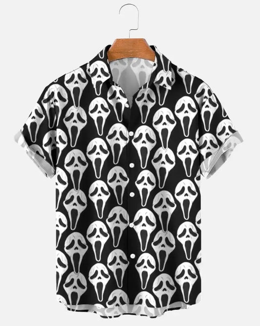 GHOSTFACE HAWAIIAN  SHIRT