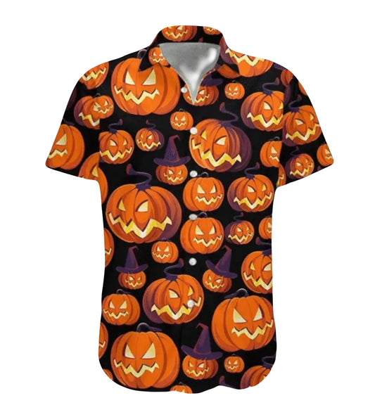 HALLOWEEN LANTERN HAWAIIAN SHIRT