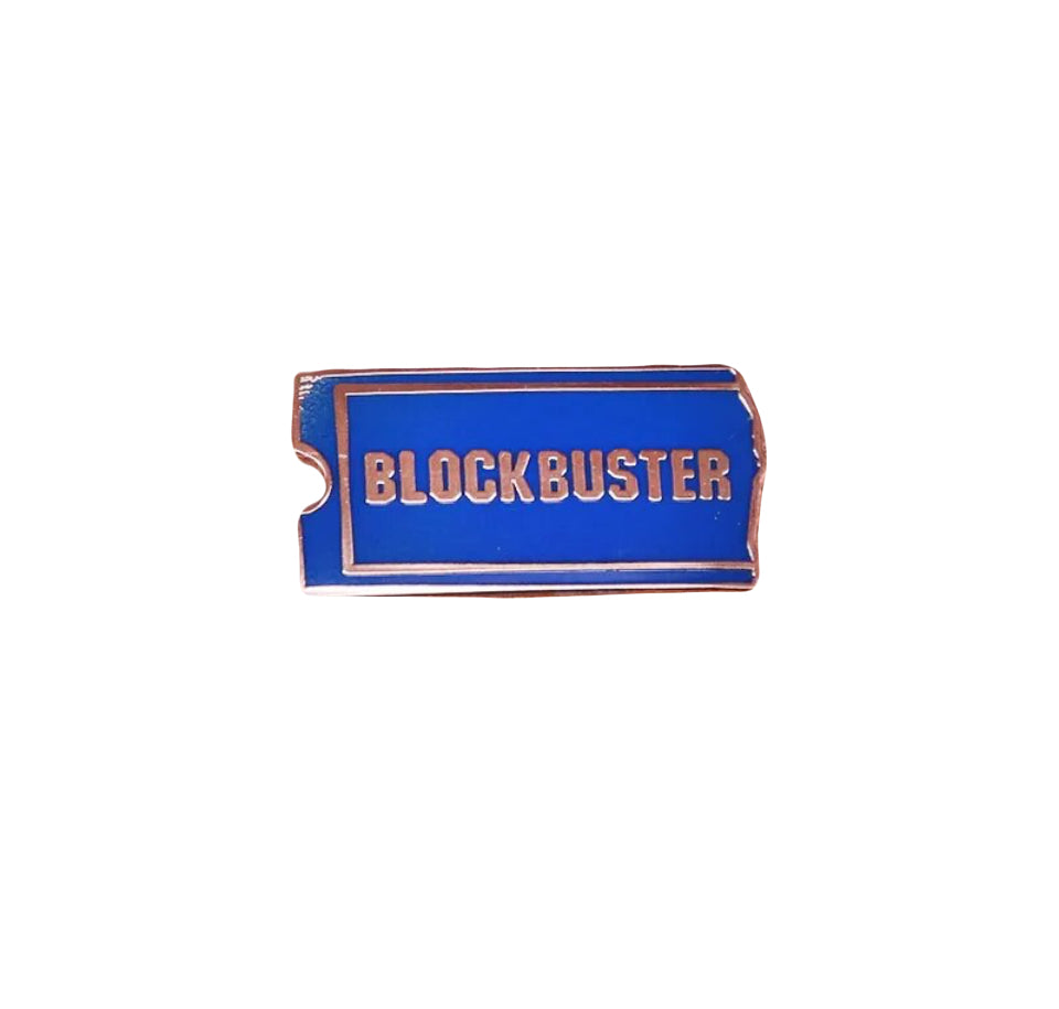 BLOCKBUSTER ENAMEL PIN